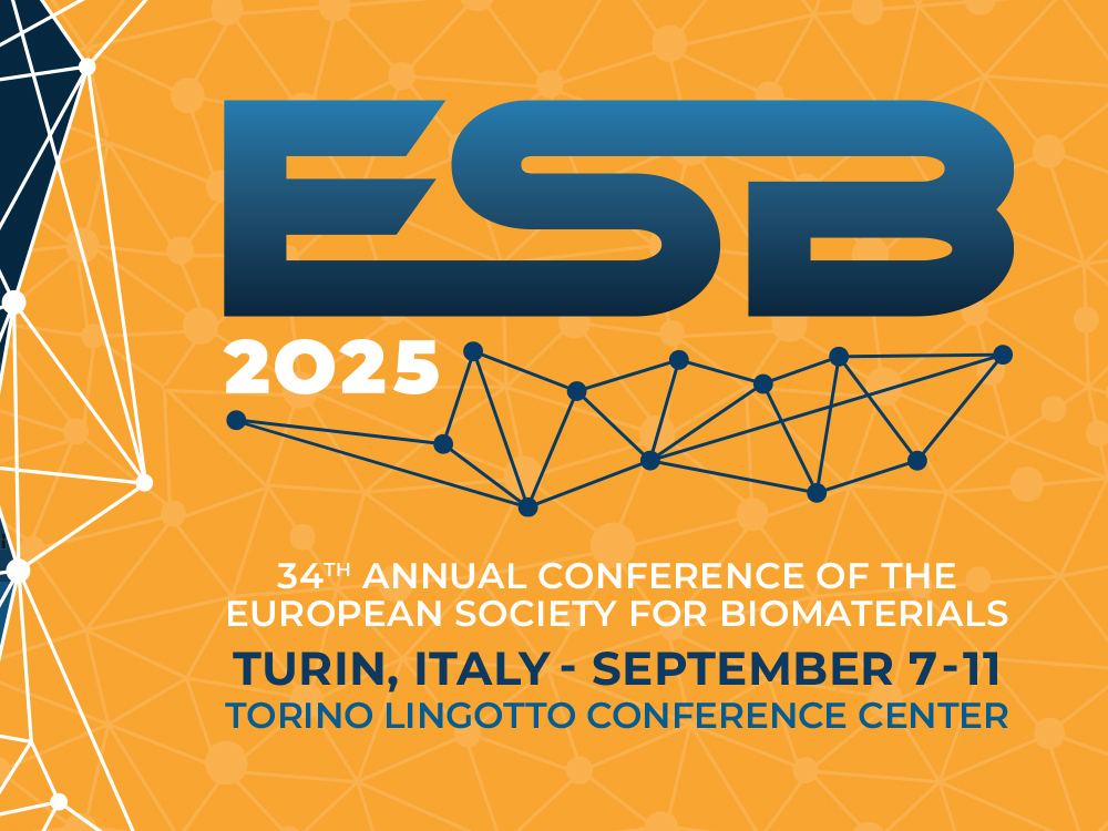 34th Annual Conference of the European Society for Biomaterials